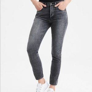 AE high waisted girlfriend jean